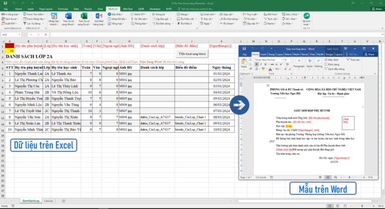 MyExcel – Tiện ích excel 100 tính năng